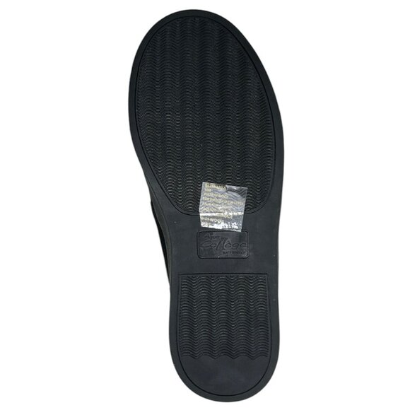 AQUA COLLEGE ANKA Women's Waterproof Wedge Heels Winter Booties Black Size 10 - Picture 6 of 7